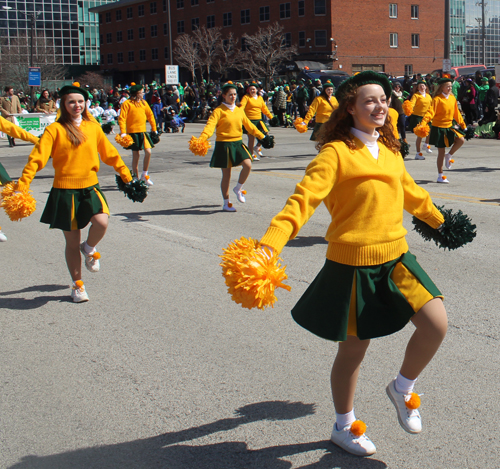 West Side Irish American Club Pom Pom Unit